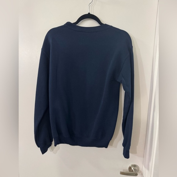 I’m a Cool Brunettee Blue Sweatshirt Adult Small by Dp Hue - Picture 4 of 6